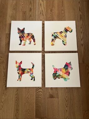 Crate&Barrel dog picture by Emma Brooks